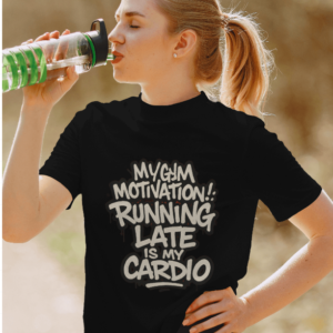 Running late is my cardio