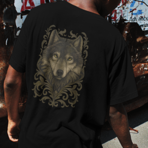 The silent shadow wolf